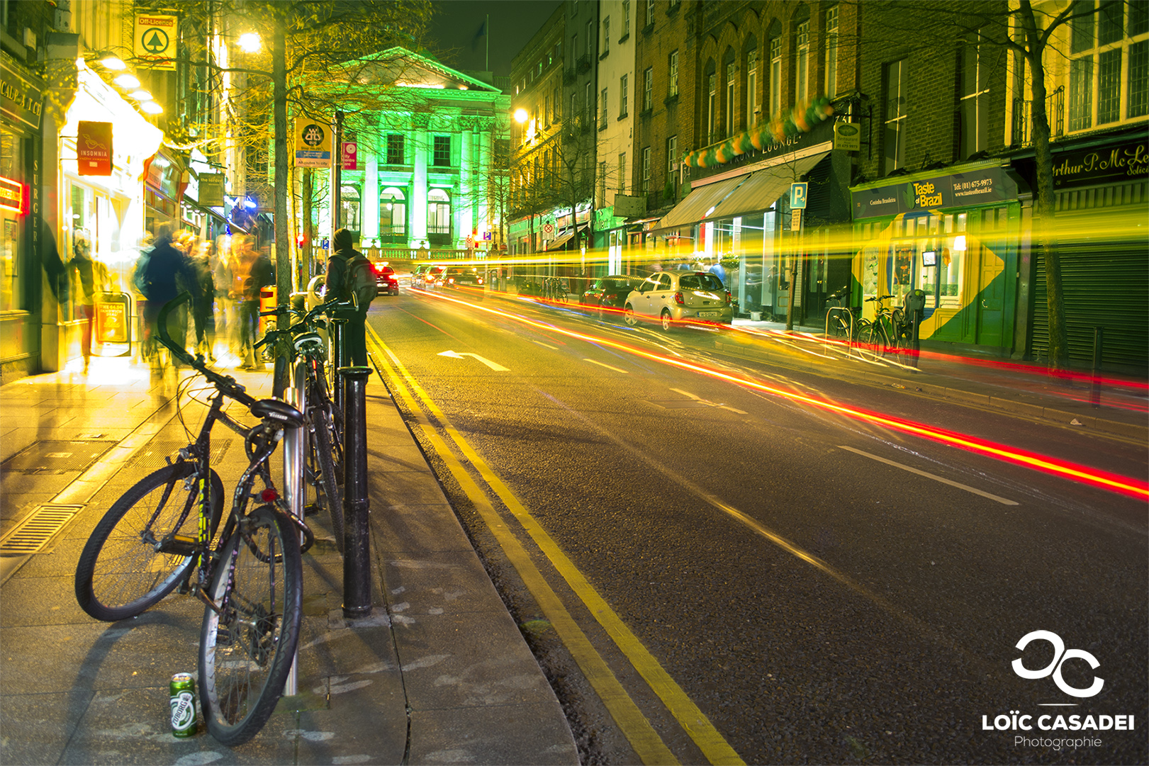 Dublin by night