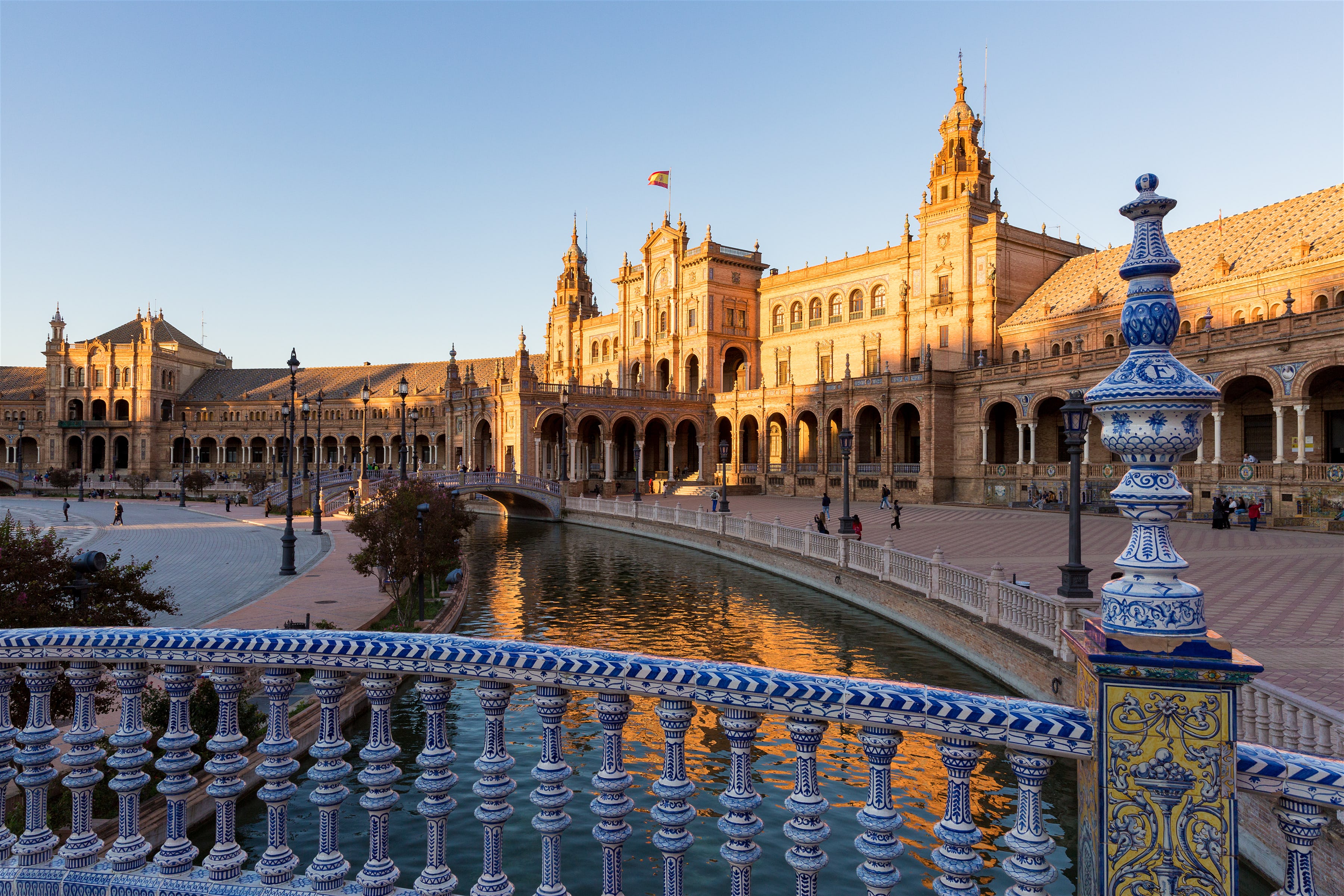 Place d'Espagne à Seville