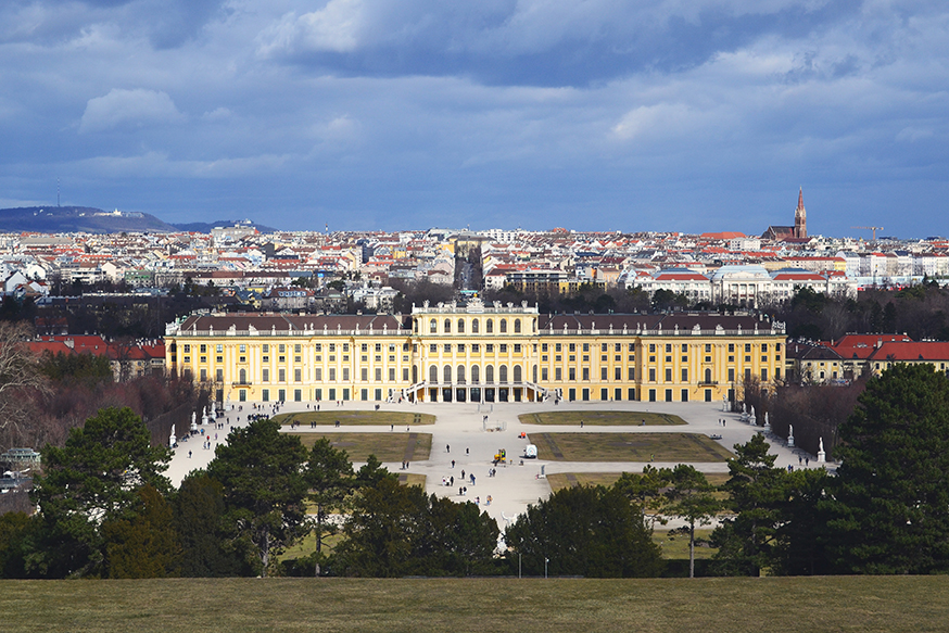 schonbrunn vue des gloriettes