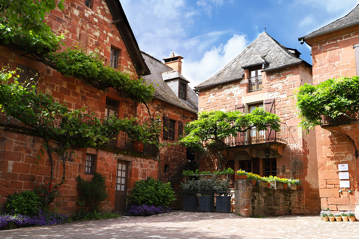 Maisons de Collonges-la-Rouge