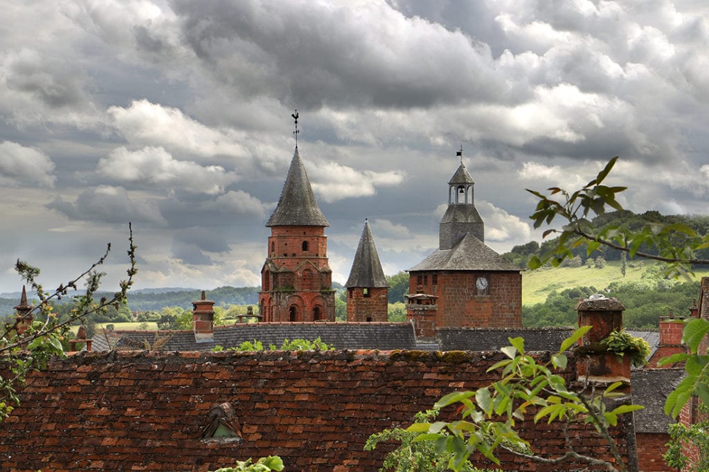 Village de Collonges-La-Rouge Clocher