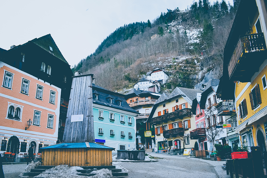 Hallstatt Village en Autriche