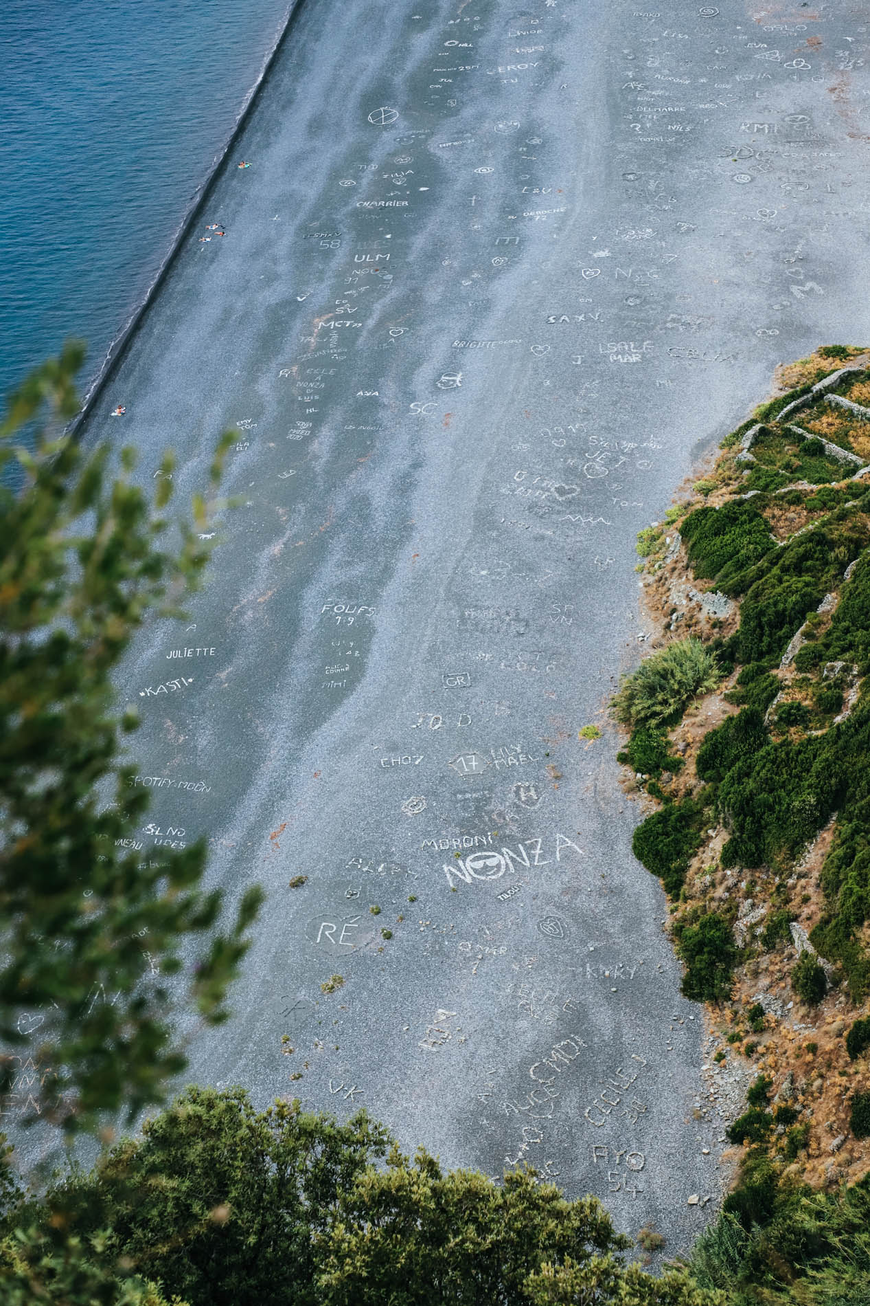 Plages en Corse de Nonza