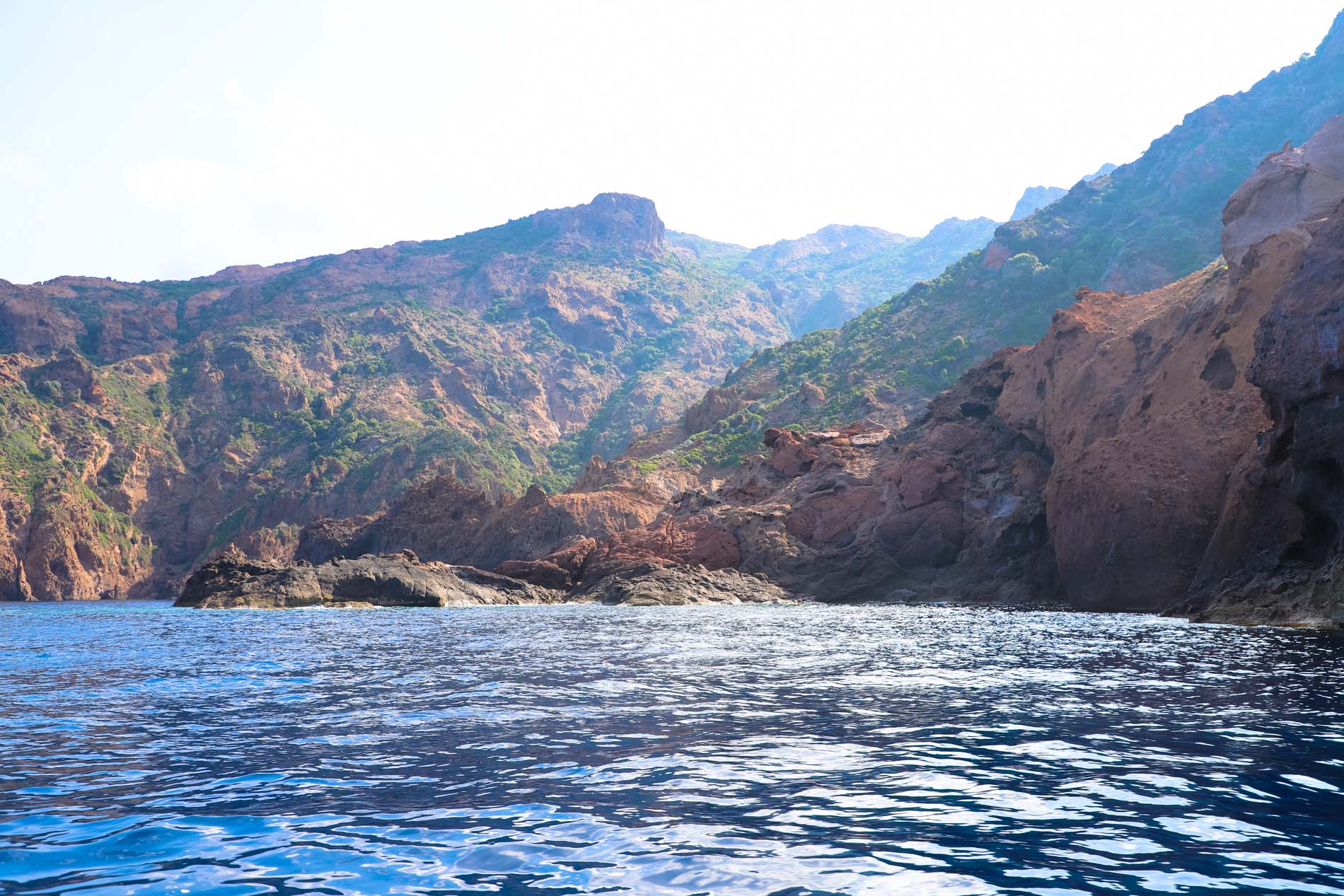 Réserve de la Scandola dans les calanques de Piana