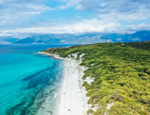 Plages en Corse