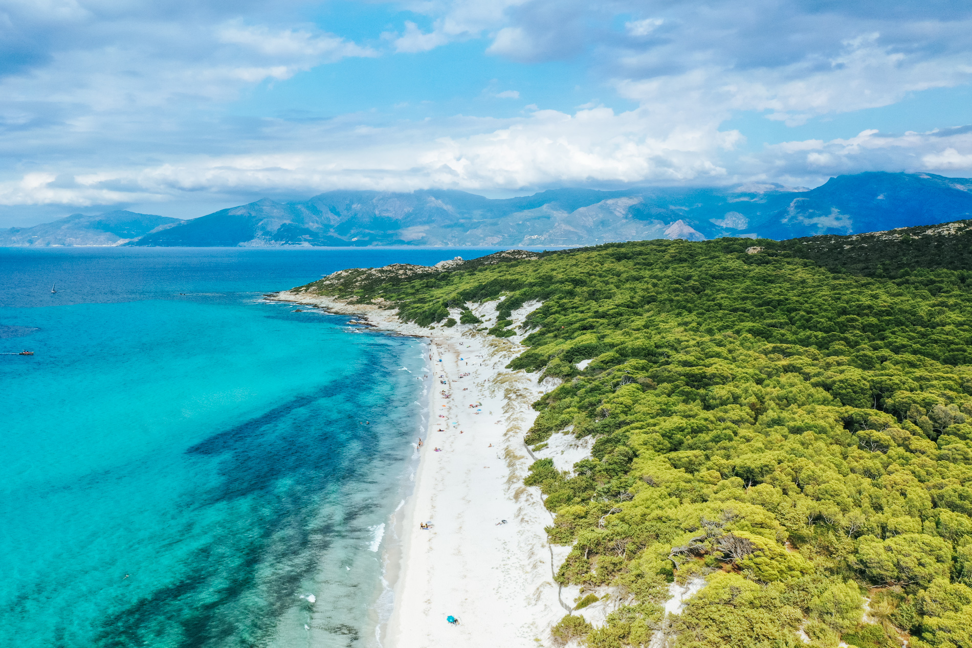 Plages en Corse