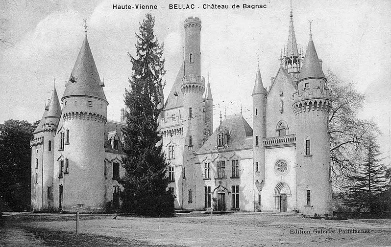 Le chateau de bagnac a Bellac