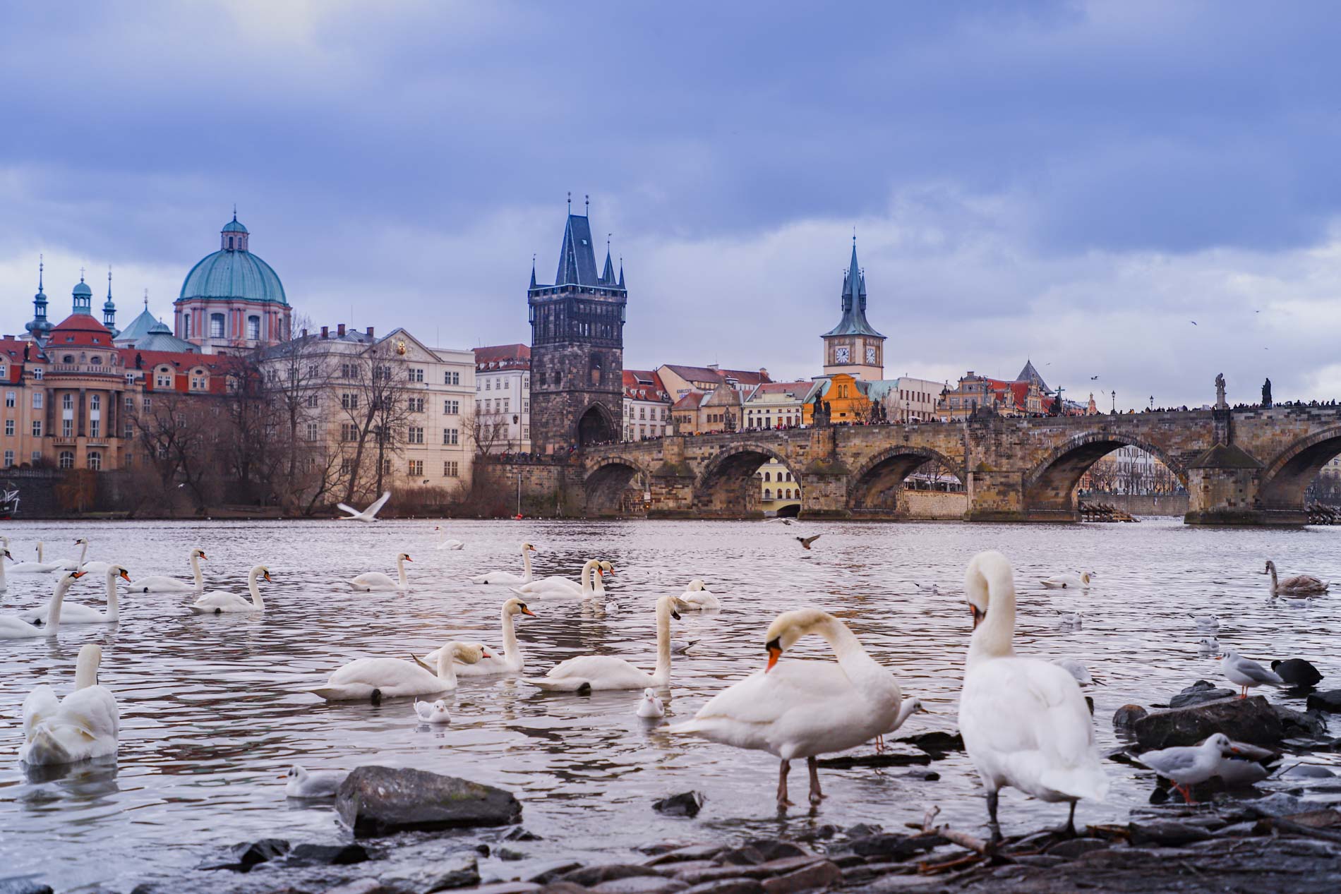 Berge-Pont-Charles-Prague