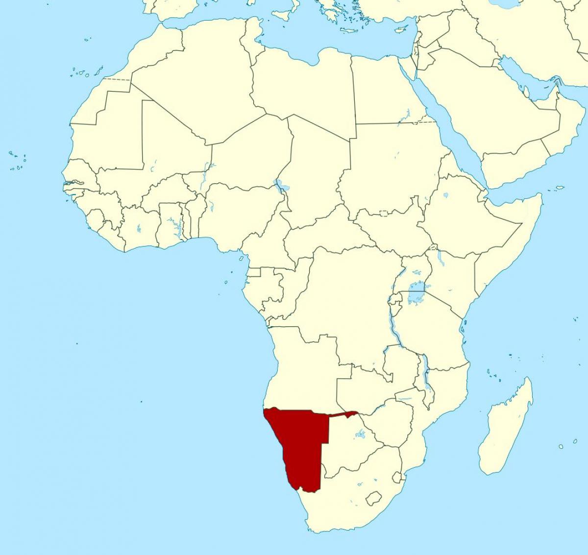 la-namibie-carte-de-afrique