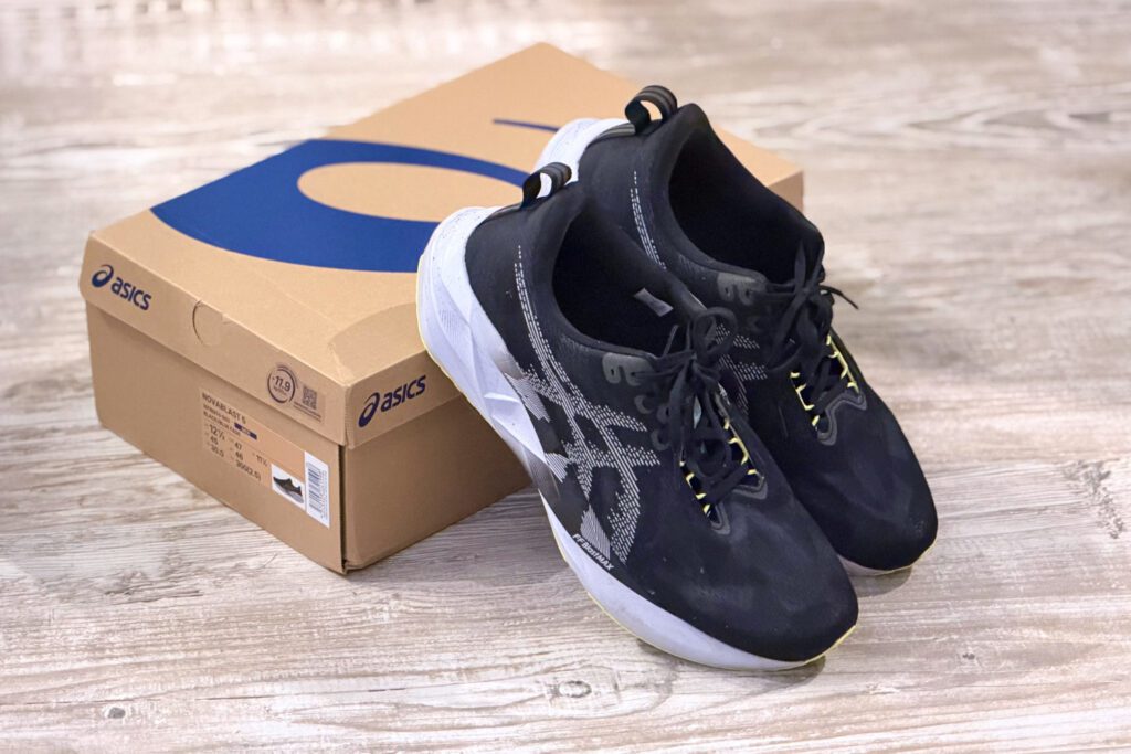 Mon test et avis sur la paire de running Asics Novablast 5