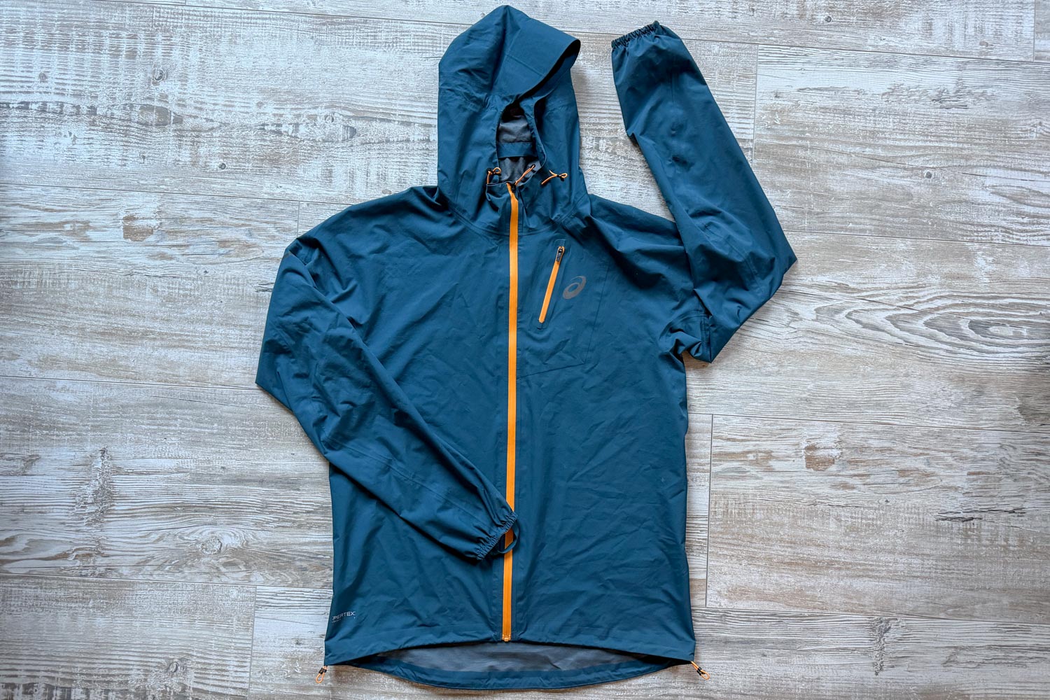 Veste ASICS Fujitrail Elite Waterproof vue de face