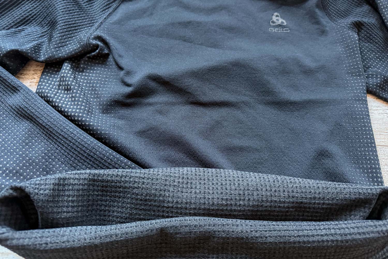 Le tissu du haut technique Odlo Performance Warm Eco