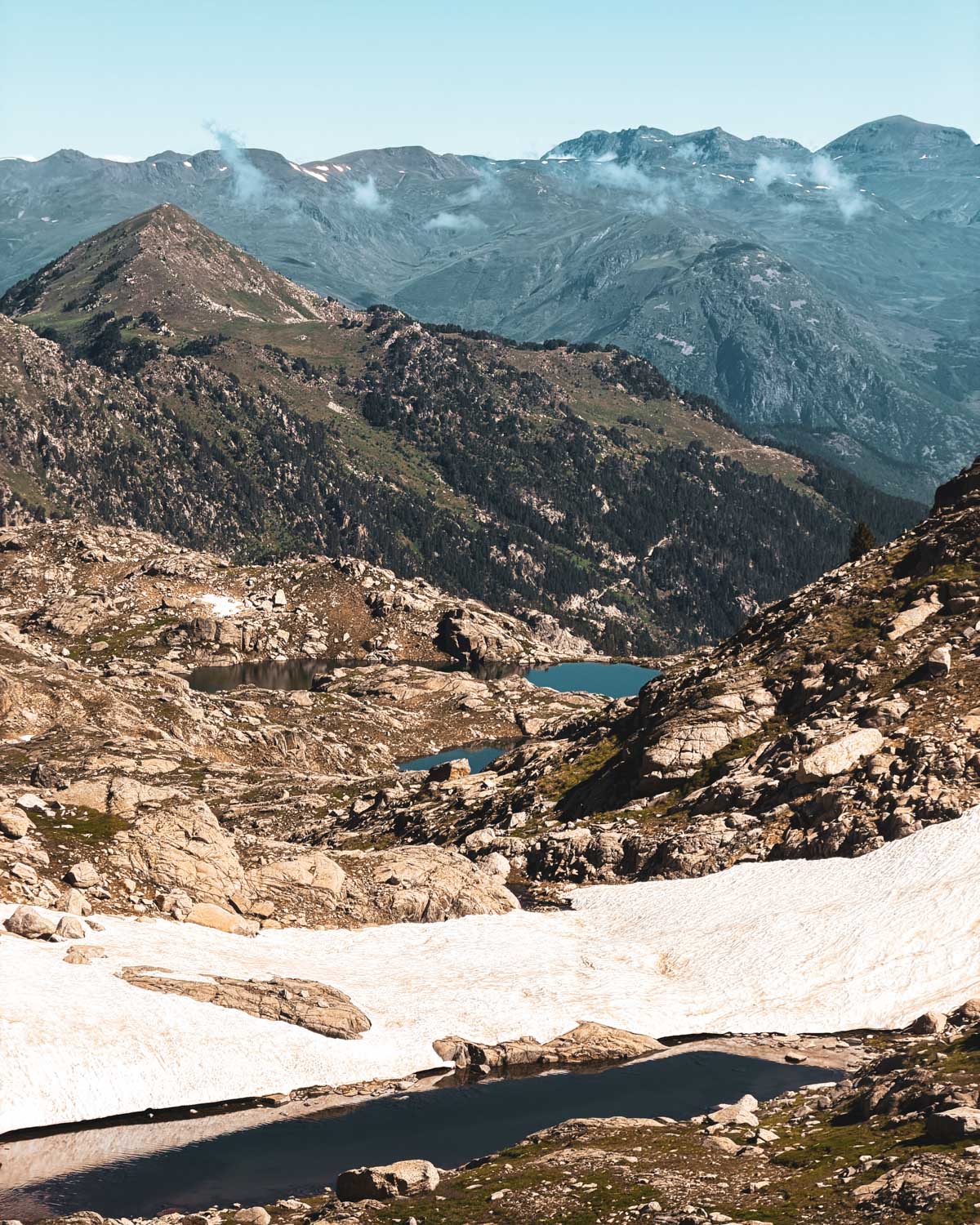 neves-val-d-aran Les névés dans les Pyrénées